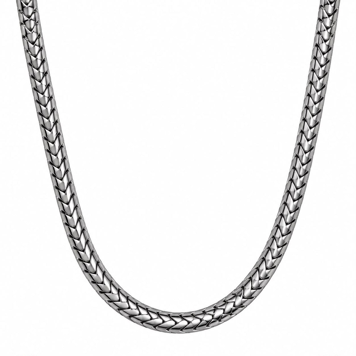 Men’s Silver Herringbone Chain