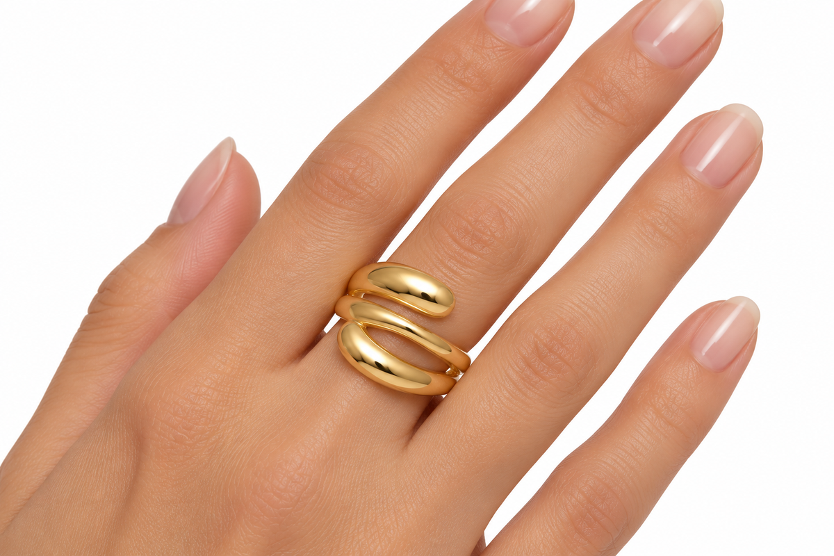 Triple Drop Ring