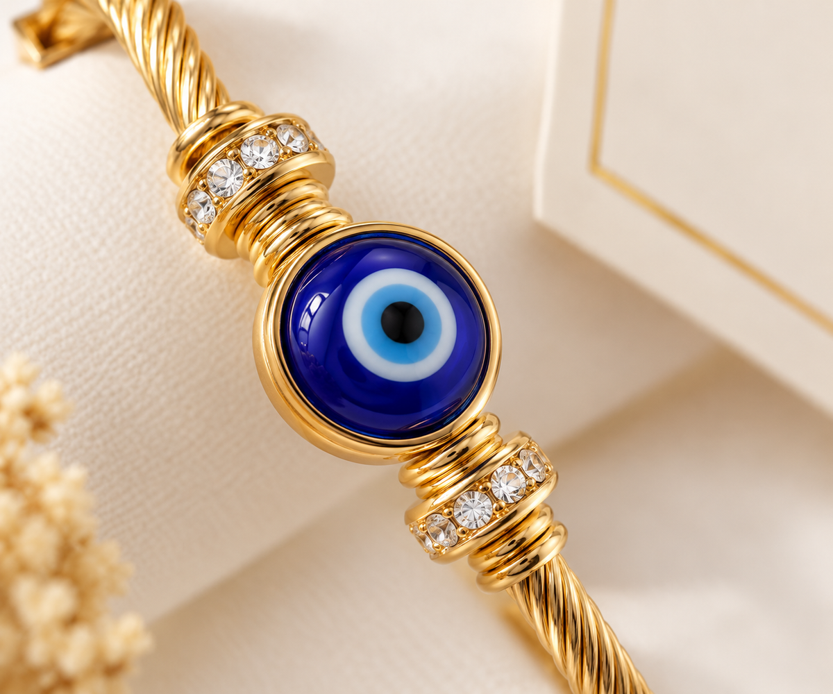 Evil Eye Guardian Bangle