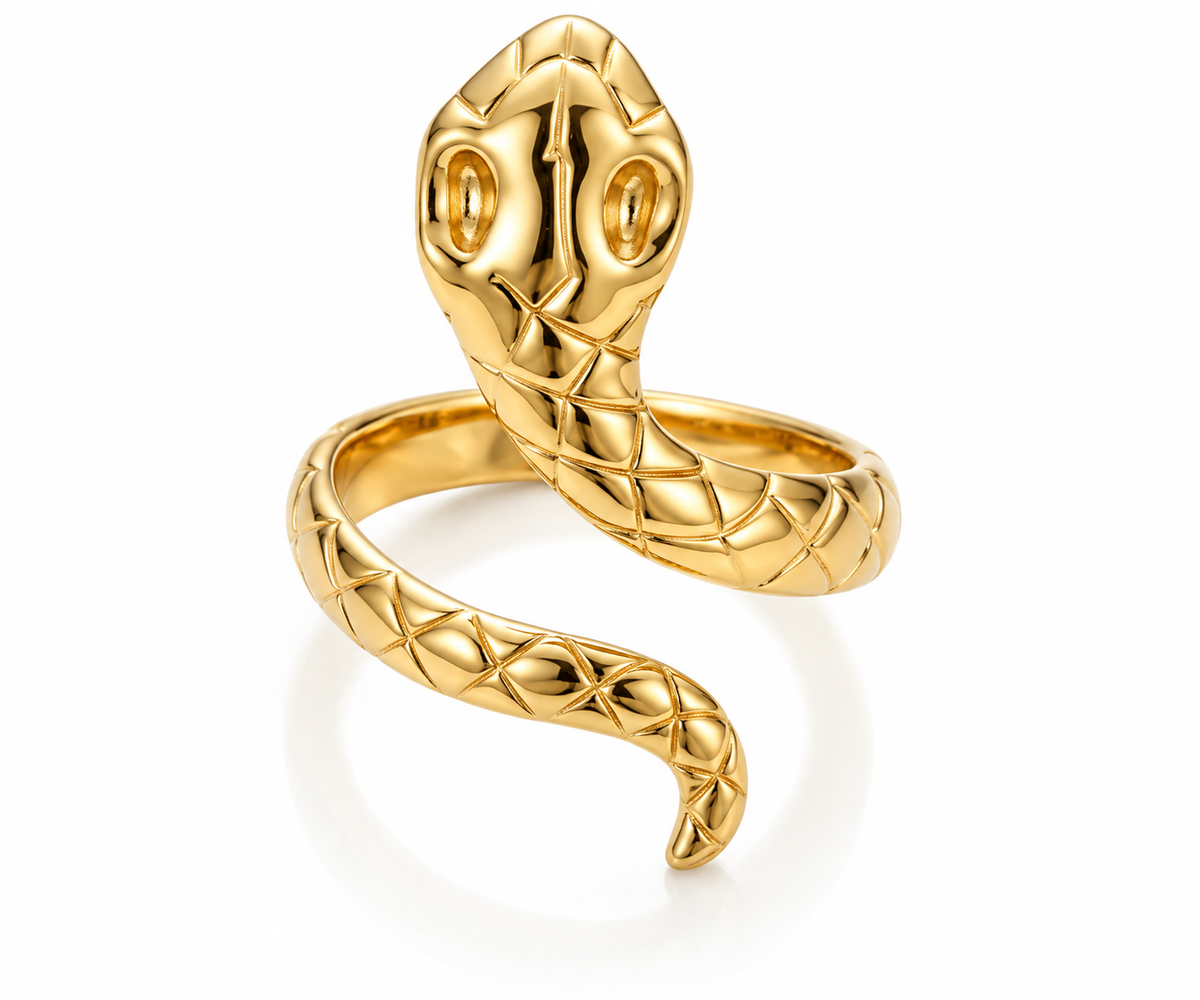 Serpent Wrap Ring