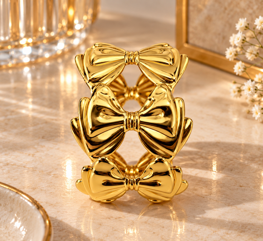 Satin Bow Bangle