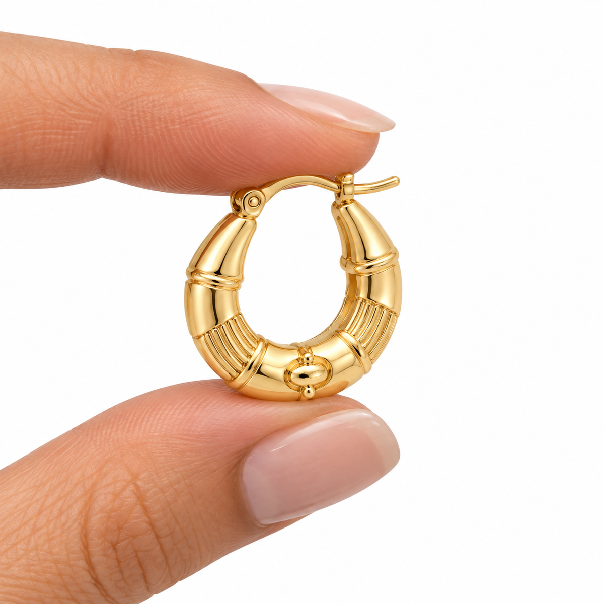Segmented Bamboo Hoops