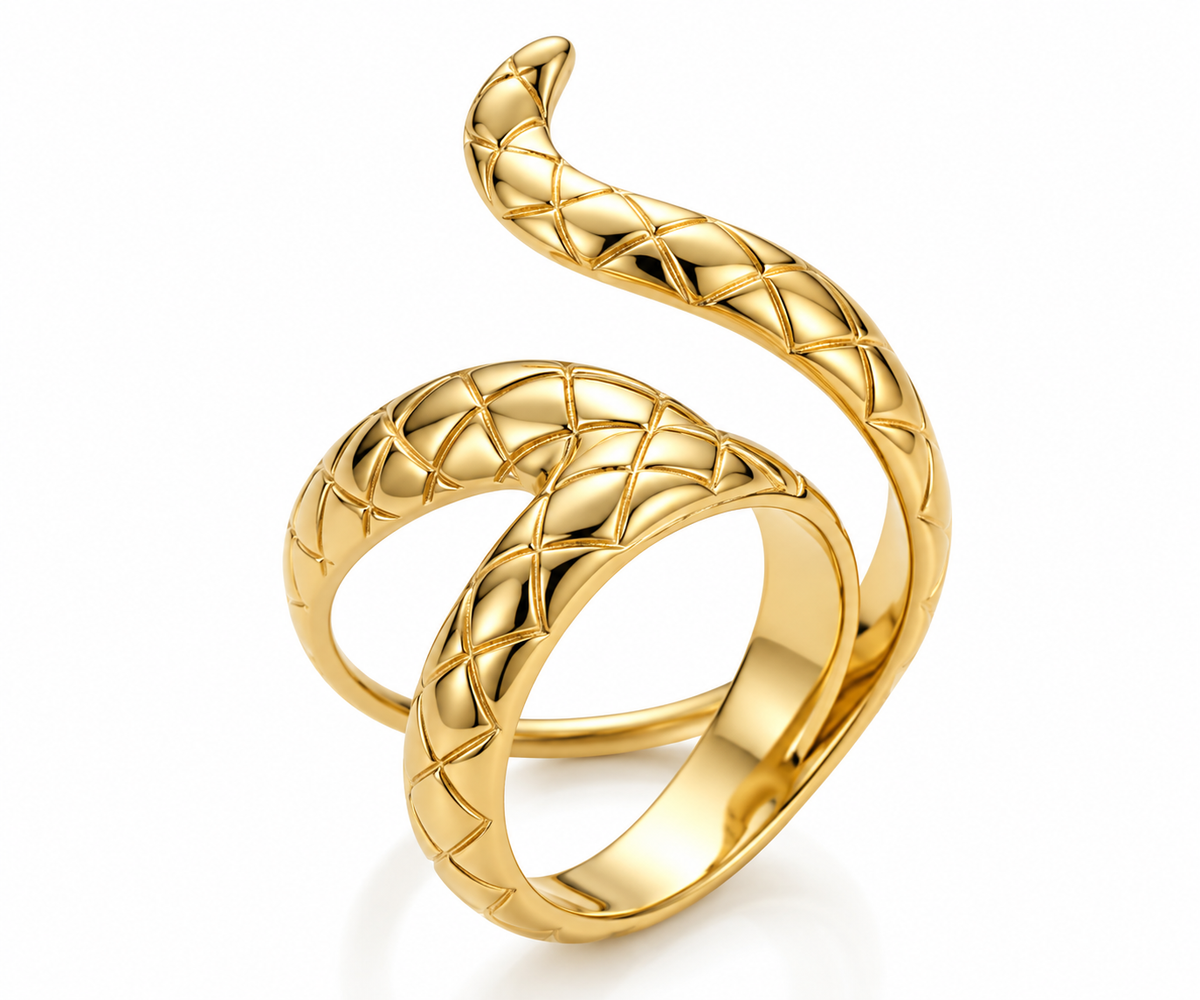 Serpent Wrap Ring
