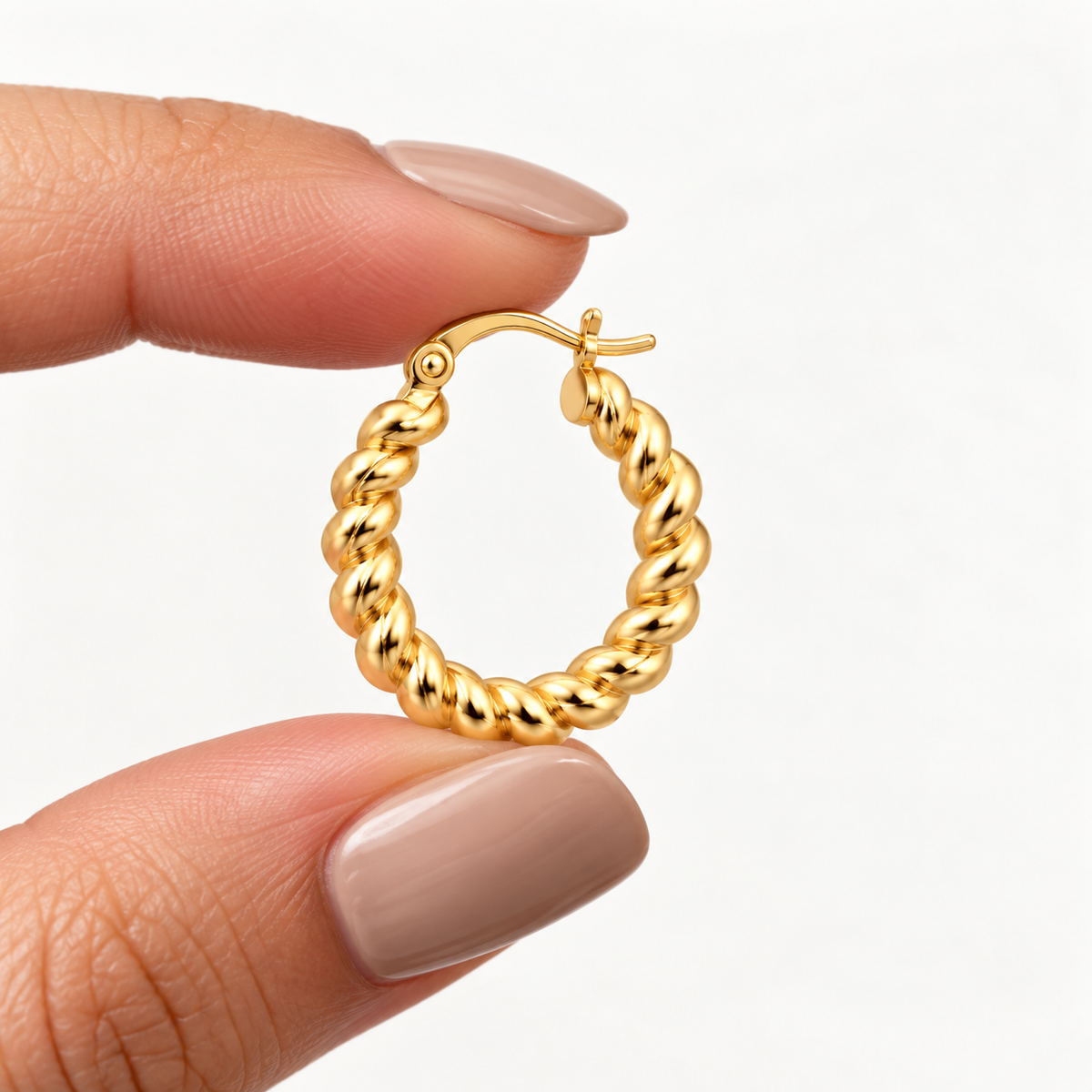 Twisted Rope Hoops