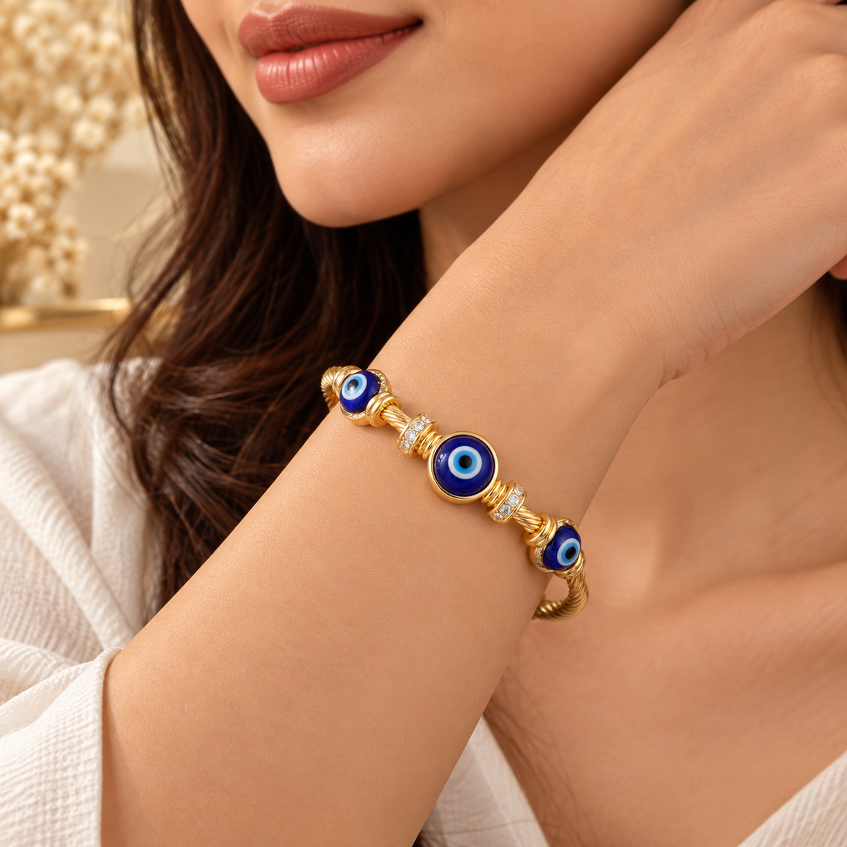 Evil Eye Guardian Bangle