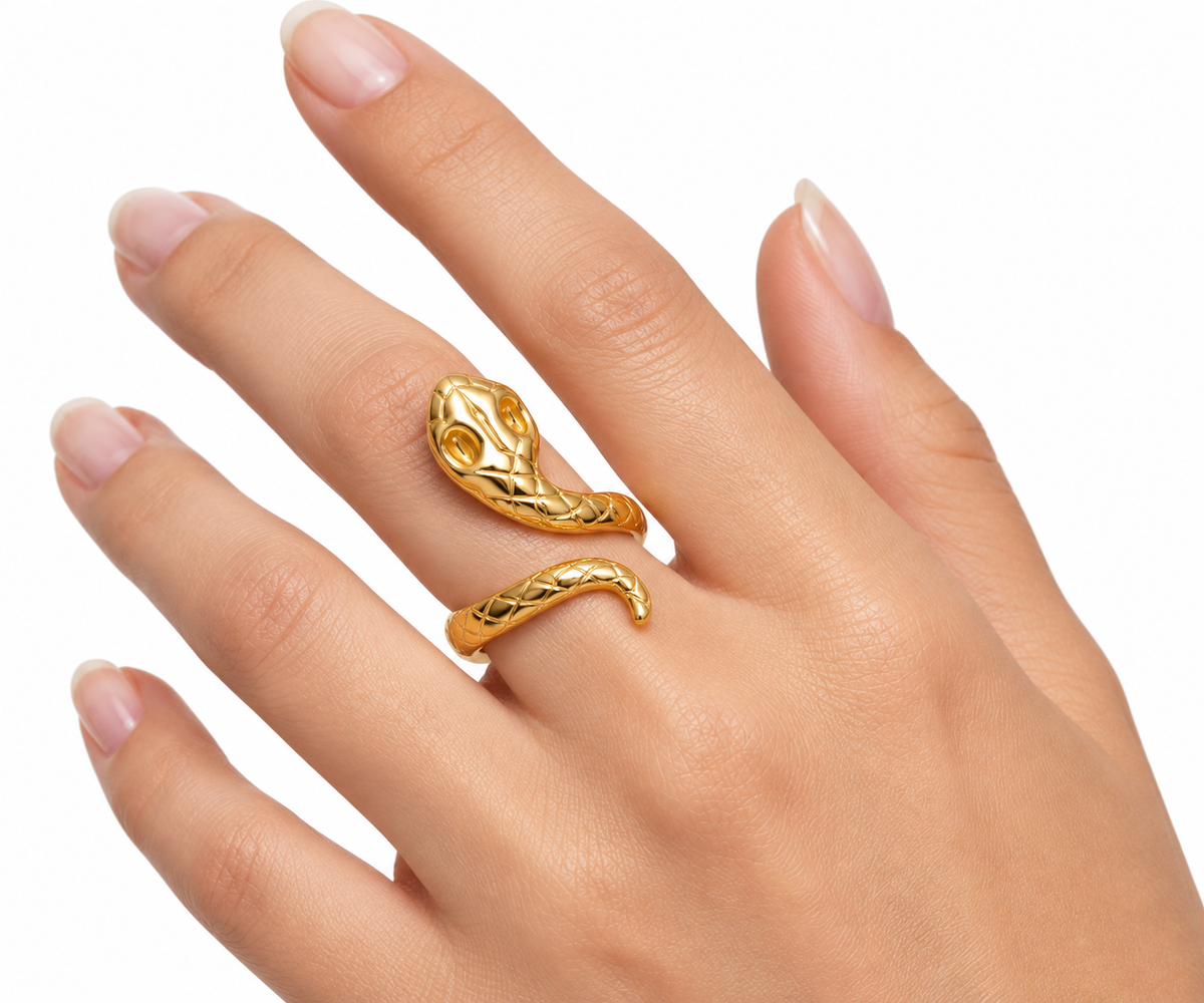 Serpent Wrap Ring