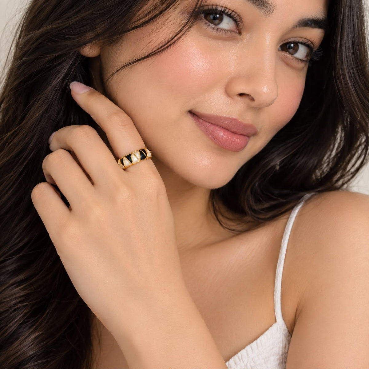 Meenakari Adjustable Rings