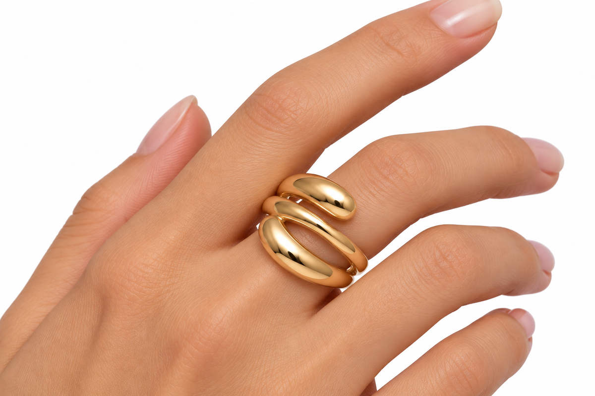 Triple Drop Ring