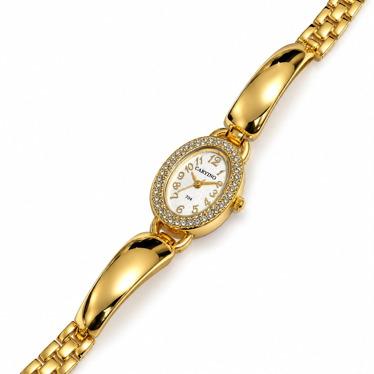 Caryino Crystal Glamour Watch