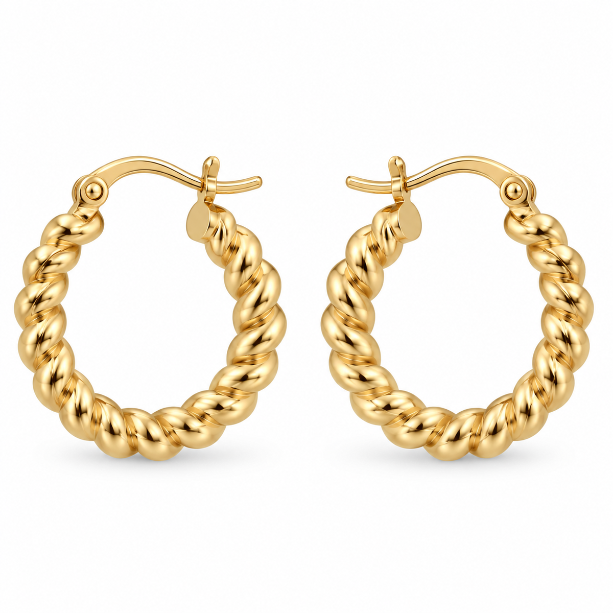 Twisted Rope Hoops