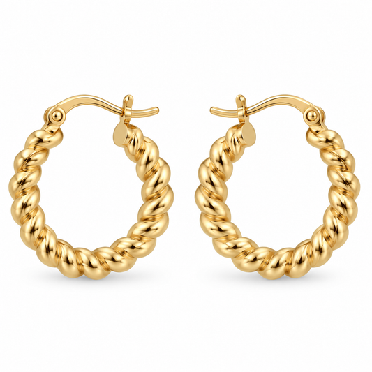 Twisted Rope Hoops