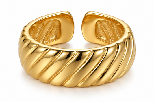 Croissant Dome Ring