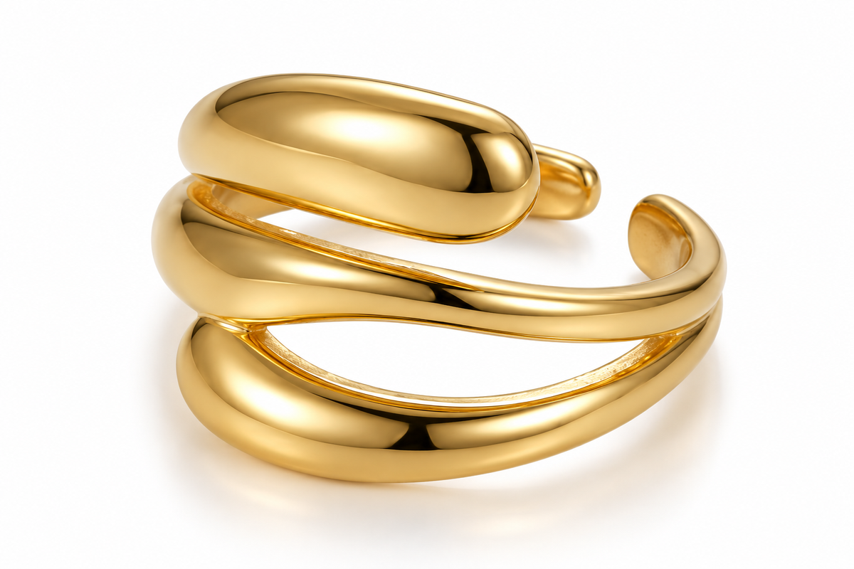 Triple Drop Ring