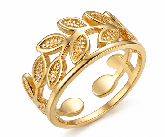 Laurel Band Ring
