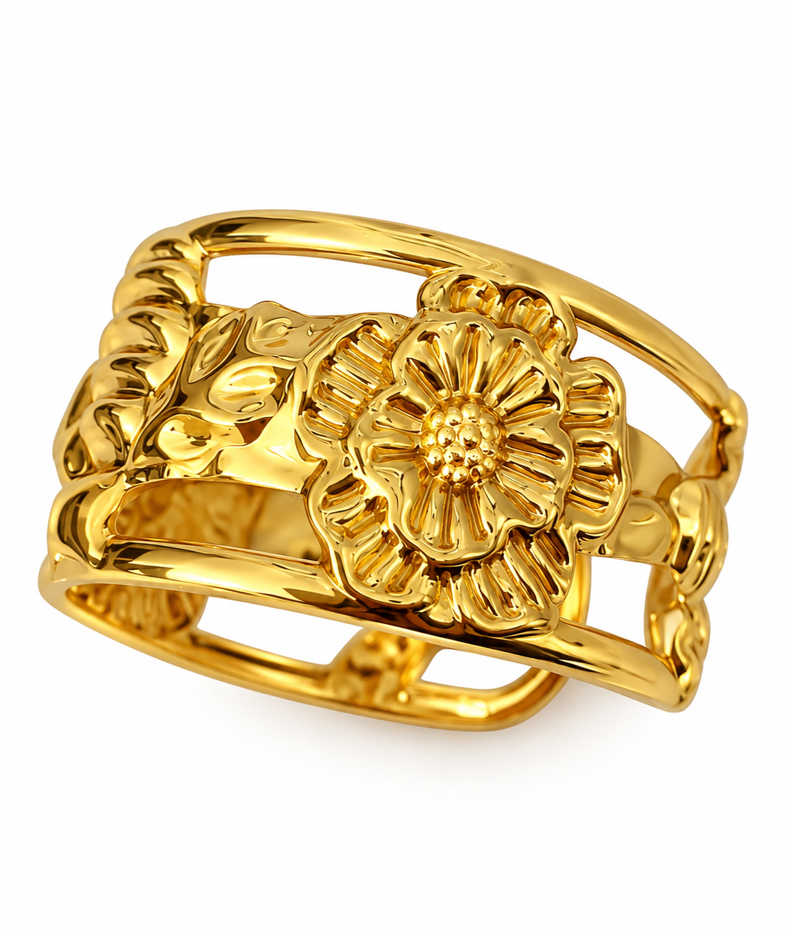 Blossom Openwork Cuff