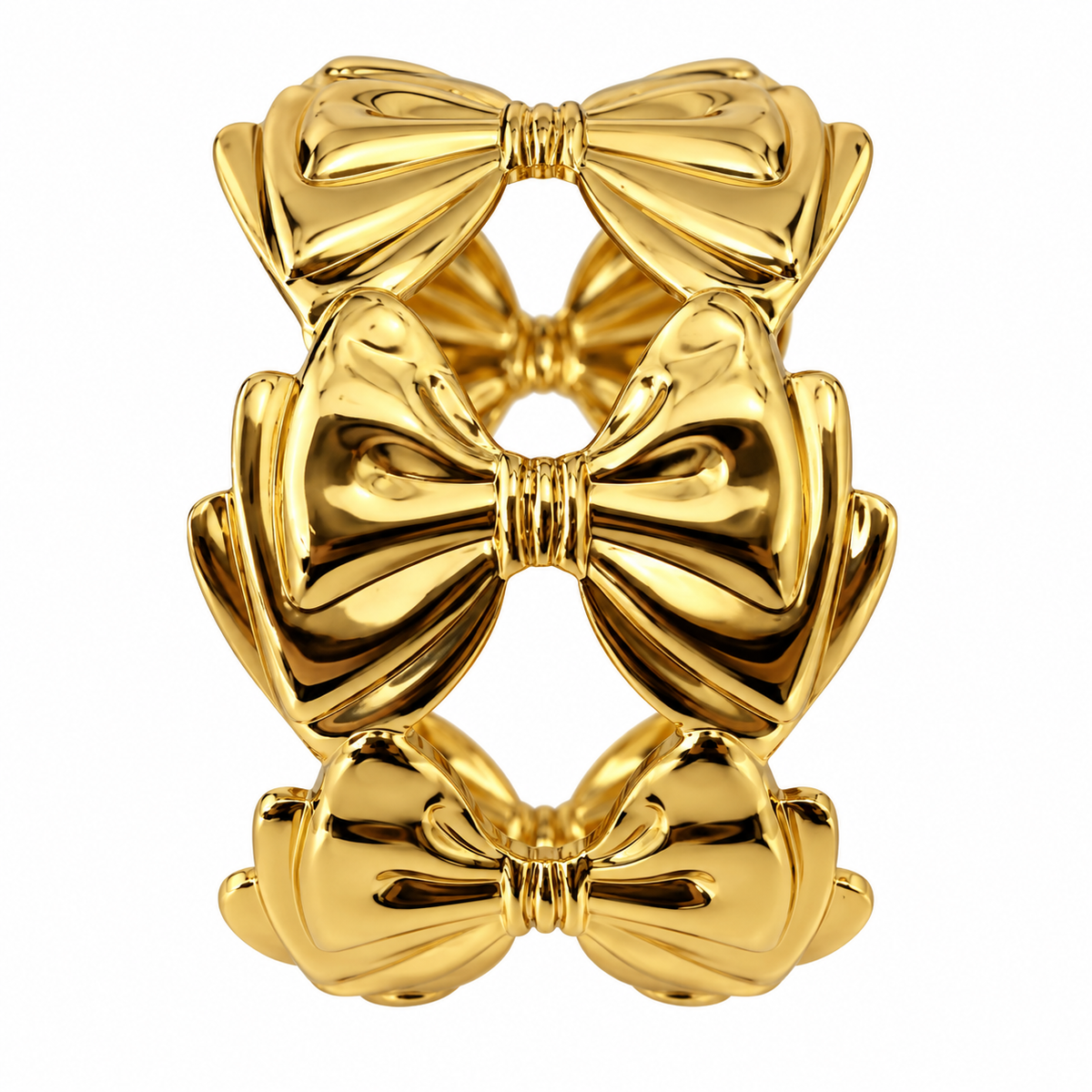 Satin Bow Bangle