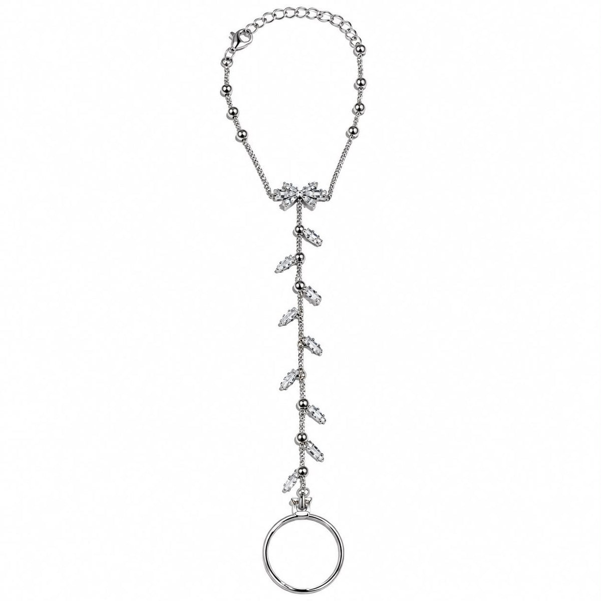 Celeste Leaf Hand Chain