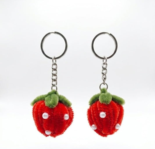 Strawberry Sweet Keychain